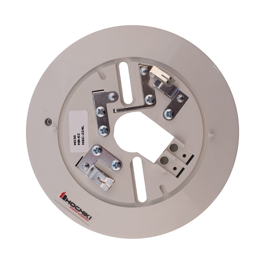 Conventional Fire Detector Bases with LED, Relay, 24VCD and 12VCD