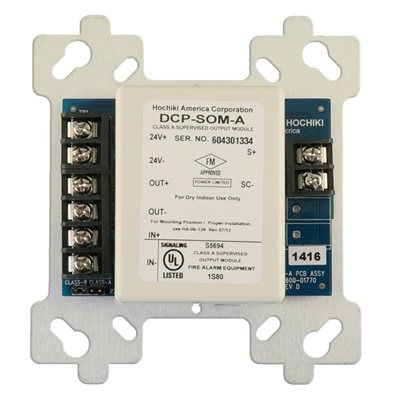 SOM-A - Supervised Output Module Class A & B SOM-A - Supervised Output Module Class A & B