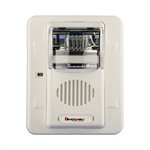 HEC3-24PWW - Horn Strobe 24VDC, Multi Candela, Plain No Lettering, Wall Mount, White